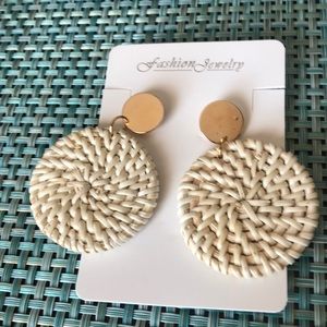 Hand Woven Wicker Braided Hoops